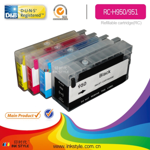 Refillable Cartridge For Hp Officejet Pro 8100 8600 Hp950 951cartridge