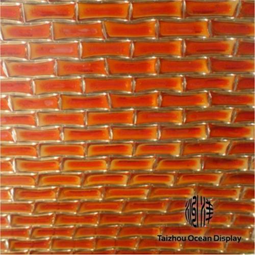 Resin Embossed Brick Aluminium Core Panel