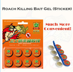 Roach Killing Bait Gel Sticker