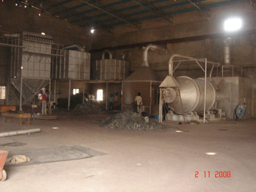 Rotary Furnace Along With Air Pollution Control Device
