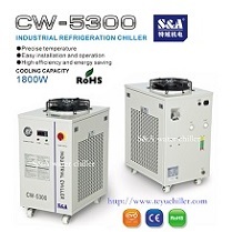 S A Water Cooling System For 80w 130w 150w Co2 Laser