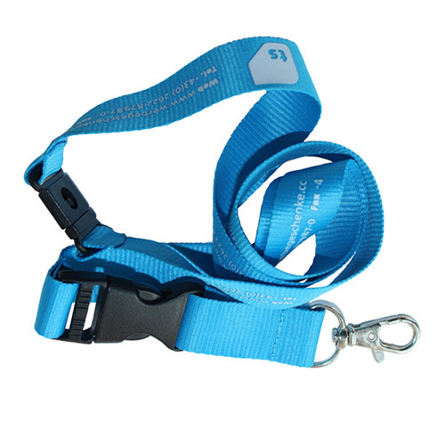 Safety Clip Id Lanyard With Customized Screen Printing Logo