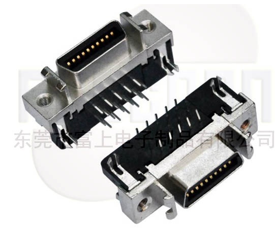 Scsi 20pin Connector Ringht Angle Female