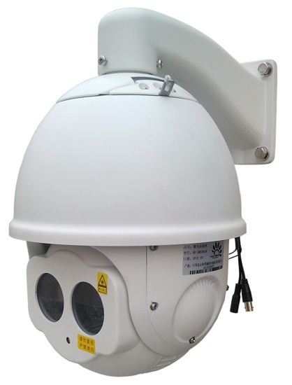 Sd Laser Speed Dome Camera With Detection Distance 300m In Total Darkness