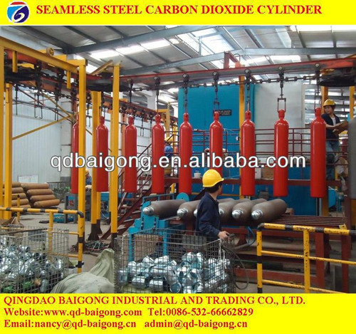 Seamless Steel Empty Co2 Cylinder