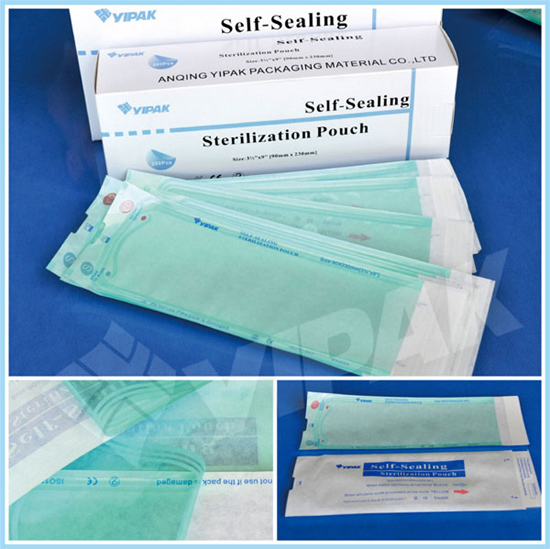 Self Sealing Dental Sterilization Pouches