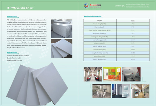 Shanghai High Quality Pvc Celuka Sheet