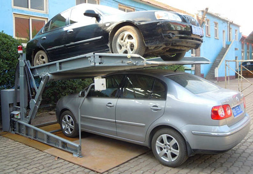 Simple Lift Type Hydraulic Tilting Mechanical Parking System