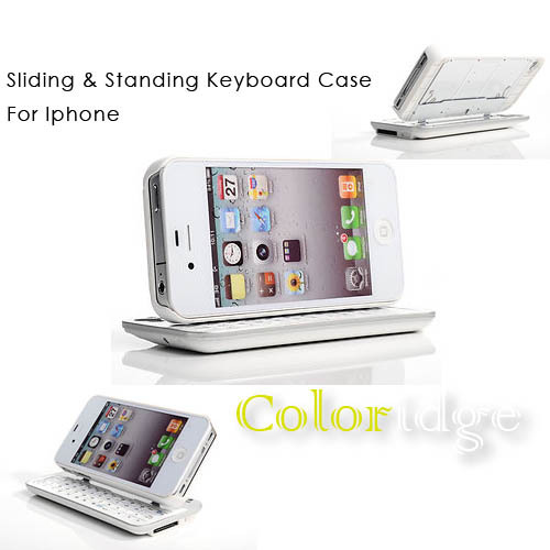 Sliding Standing Keyboard Case For Iphone