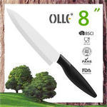 Soft Touch 8 Inch Ceramic Chef Knife