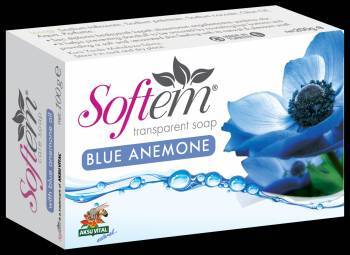 Softem Natural Herbal Soap With Blue Anemone