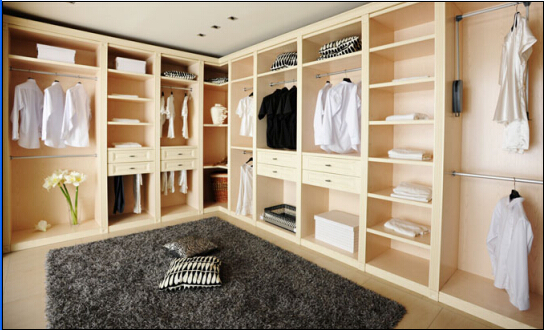 Solid Wood Integrated Wardrobe