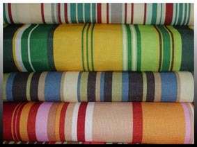 Solution Dyed Polyester Stripes