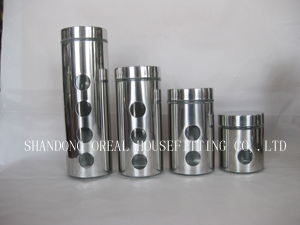 Stainless Steel Glass Jars