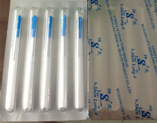 Stainless Steel Handle Acupuncture Needles