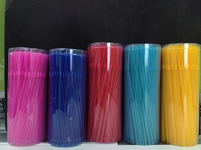 Straight Simple Colord Straws