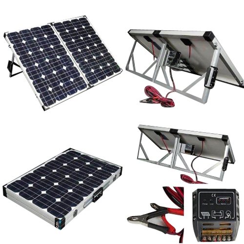 Sun Gold Power 120w Portable Mono Solar Panel Folding Module Kit