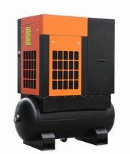 Tank Mounted Screw Air Compressor For Sale