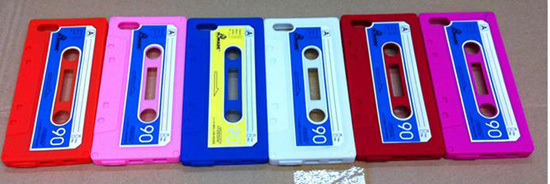 Tape Shape Silicone Case For Iphone 4 4s Sctape