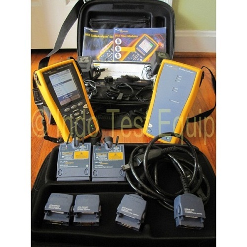 The Fluke Networks Dtx 1800 Cable Tester