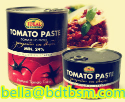 Tomato Paste Brix28 30 70g 4500g