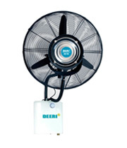 Top Modern Wall Mounted Misting Fan With Rain Protection