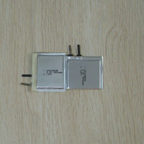 Ultra Thin Battery Cp224035 3v 550mah Limno2 For Rfid