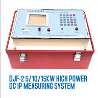 Underground Gold Detector Djf 2 5 10 15kw High Power Dc Ip Measuring System