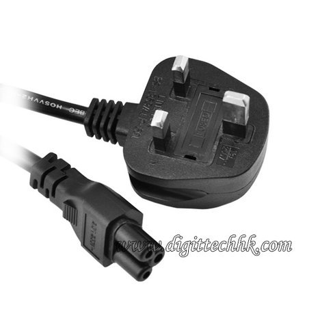 Universal Ac Power Supply 3 Prong Cable Adapter Cord
