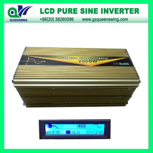 Ups 2000w Pure Sine Wave Power Inverter With Lcd Display