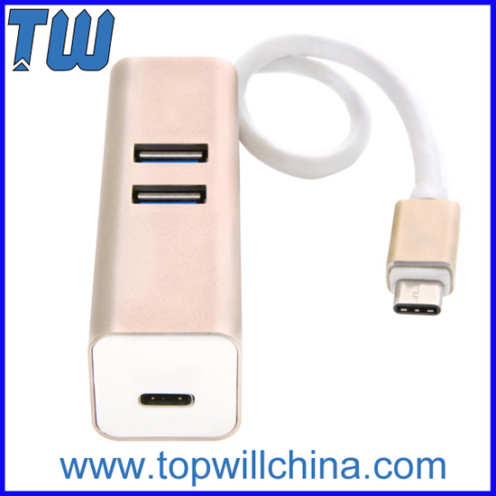 Usb Type C To 2 Ports 3 0 And 1 Port Hub
