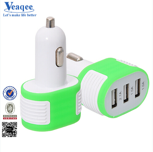 Veaqee 3 Usb Ports Car Charger