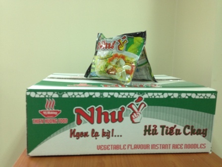 Vegetable Flavour Instant Rice Noodles Hu Tieu