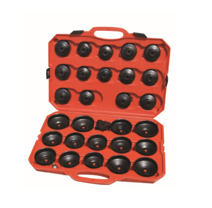 Vehicle Tools 30pcs Cup Type Oil Filter Wrench Set
