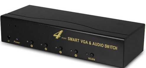 Vga Audio 4x1 Switcher