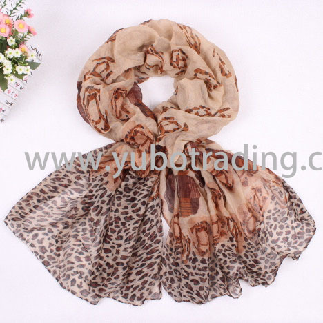 Voile Scarf Yb0083 100 Cotton