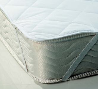 Waterproof Quilted Cotton Mattress Protectors Pads Toppers