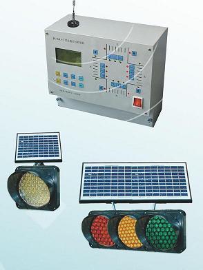 Wire Wireless Solar Power Traffic Signal Control System