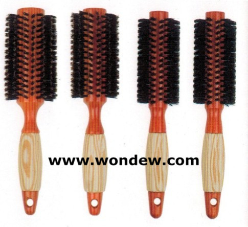 Wooden Hair Brush Wood Comb Quality Round
