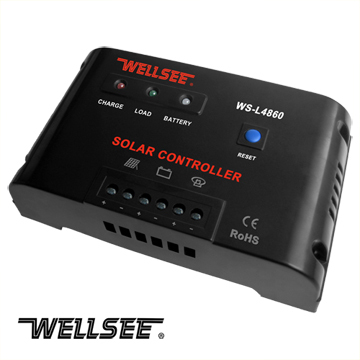 Ws L4860 40a 50a 60a Wellsee Solar Light Controller