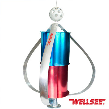 Ws Wt 300w Wellsee Wind Turbine Squirrel Cage Small Brake Functions Harm