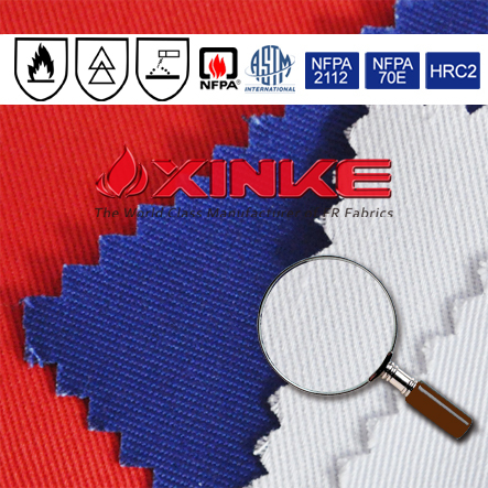 Xinke Protective Astm D1506 100 Cotton Fire Retardant Fabric