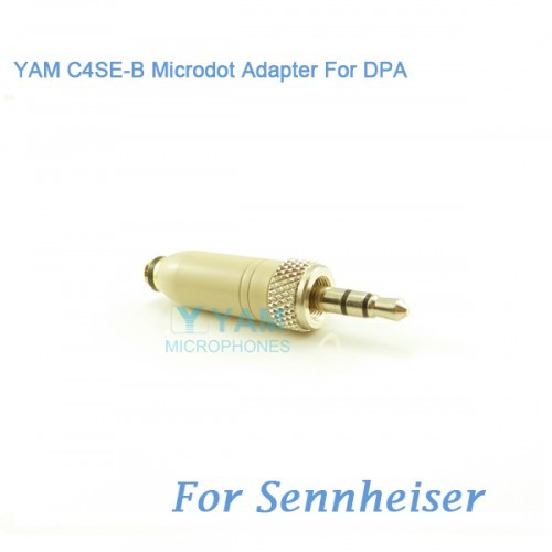 Yam C4se B Microdot Adapter For Dpa Microphones Fit Sennheiser Bodypack Tra