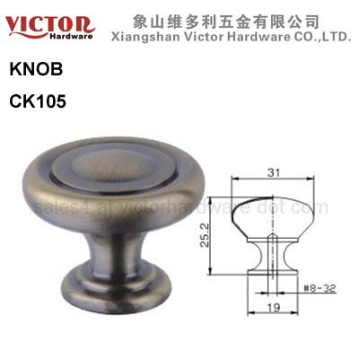 Zinc Alloy Knob Furniture Cabinet Hardware Shower Door Drawer China Manufac