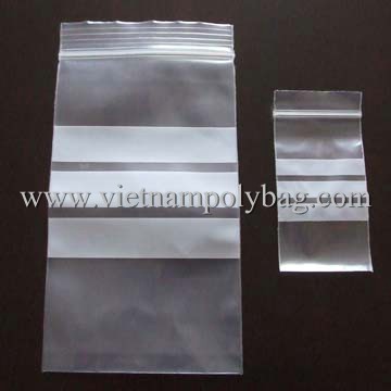 Zipper Plastic Poly Bag